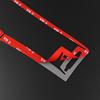 For Lexus IS 13-19 Carbon Central Air Vent Frame Gear Cup Holder Trim Anti Scratch Center Console Interior Decor Car Accessories