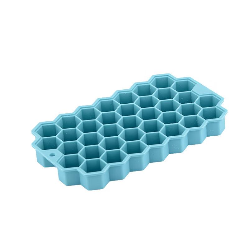 ZISIZ Press-Type Honeycomb Silicone Ice Cube Tray