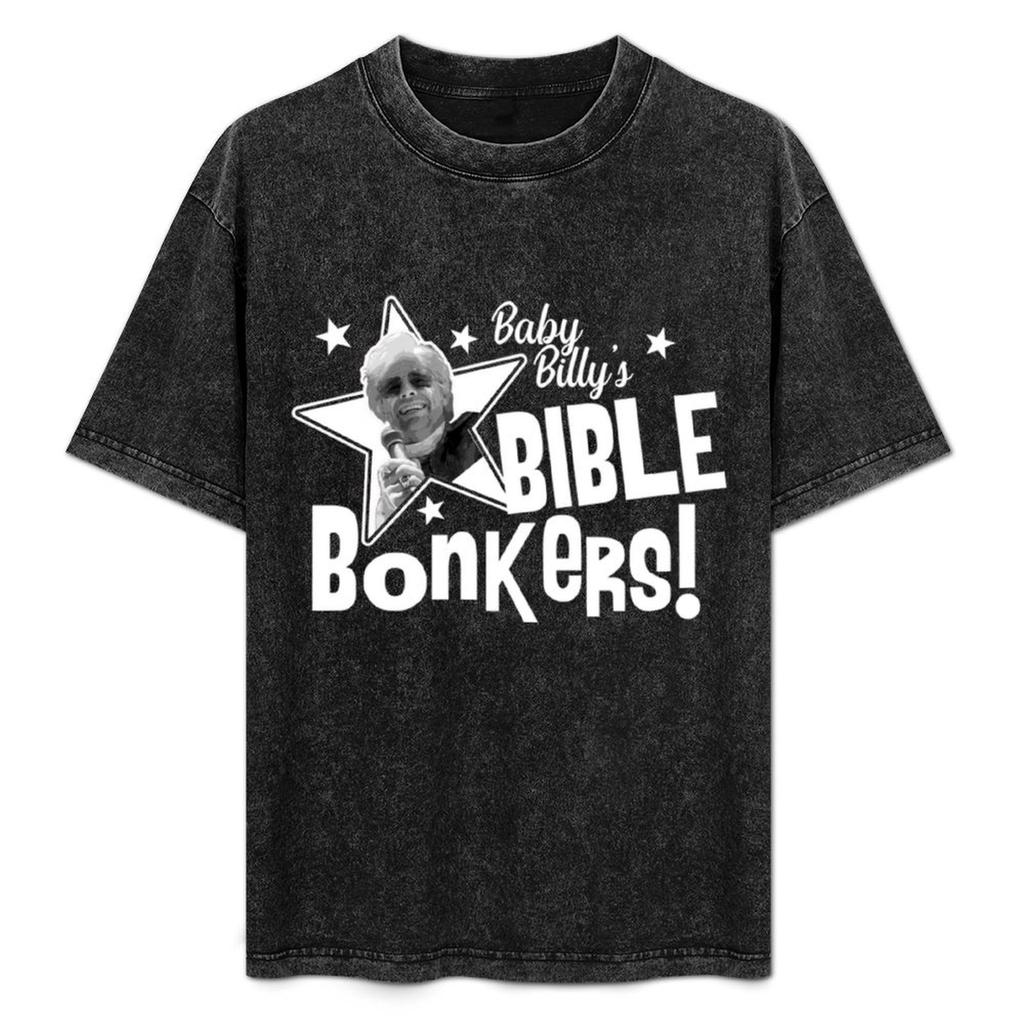 Baby Billys Bible Bonkers Righteous Gemstones Tshirt Vintage Style Printed Top