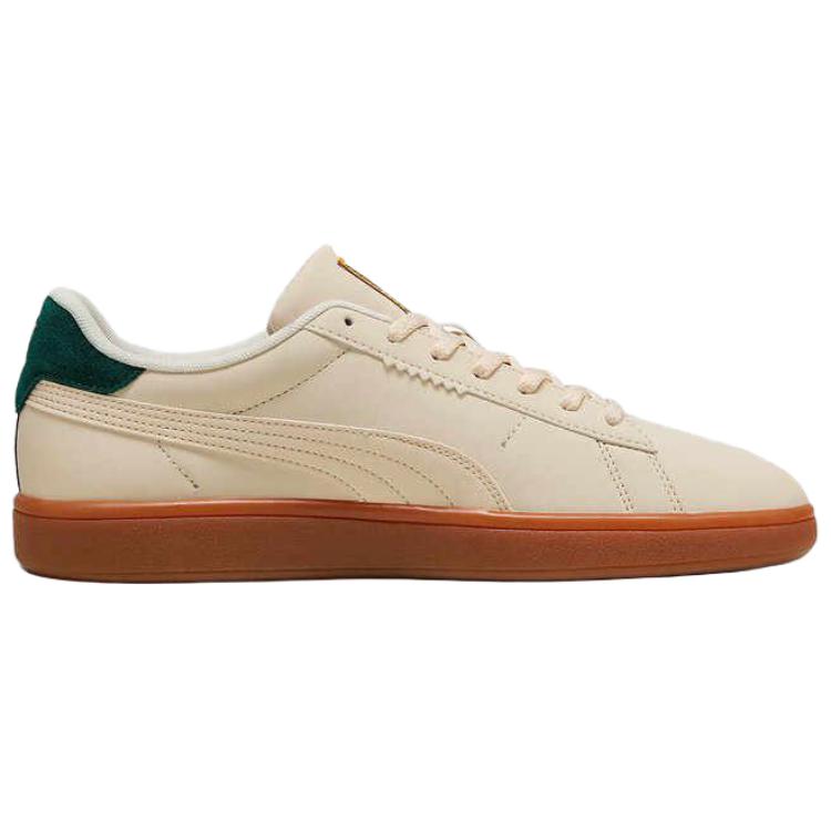 New PUMA Smash 3.0 Low Top Skateboard Shoes Unisex Beige