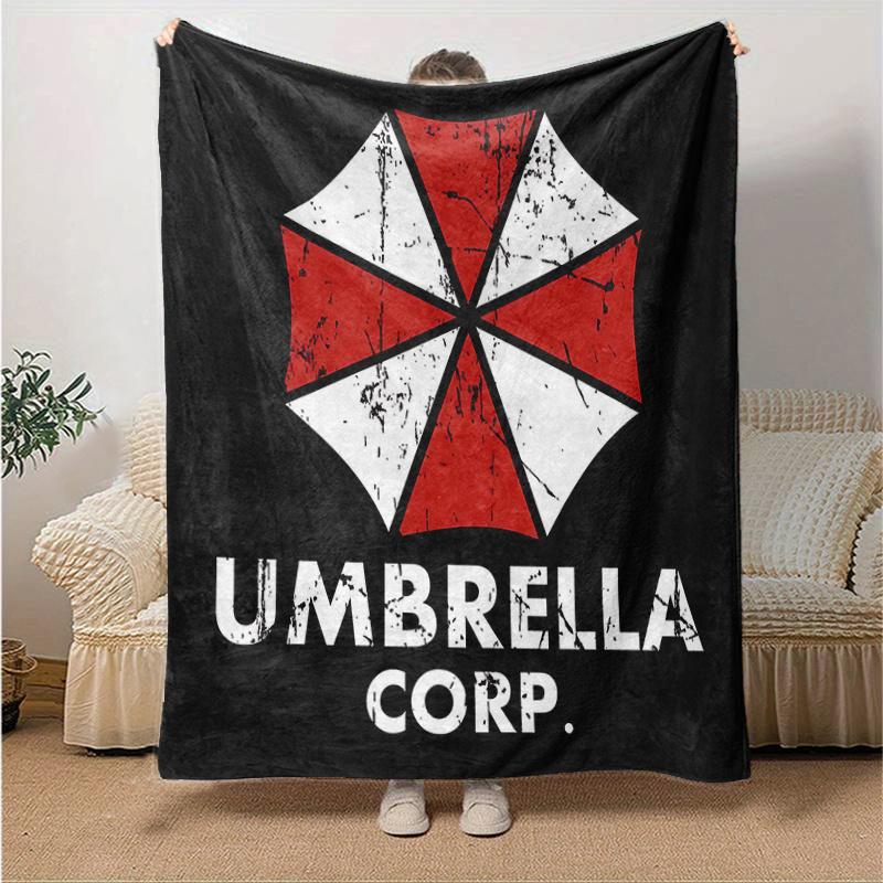 1pc Creative Resident Evil Blanket  Soft Throw for Room Decor, Perfect Gift Idea, Living Room, Travel, Camping, Car Blankets
