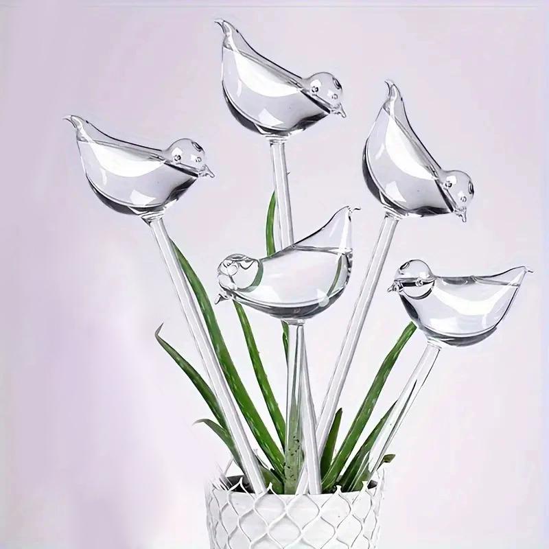 Garden Bird-Shaped Self-Watering Globes Perfect For Automatic Flower Watering And Home Garden Tools Drip Water Seepage Device
