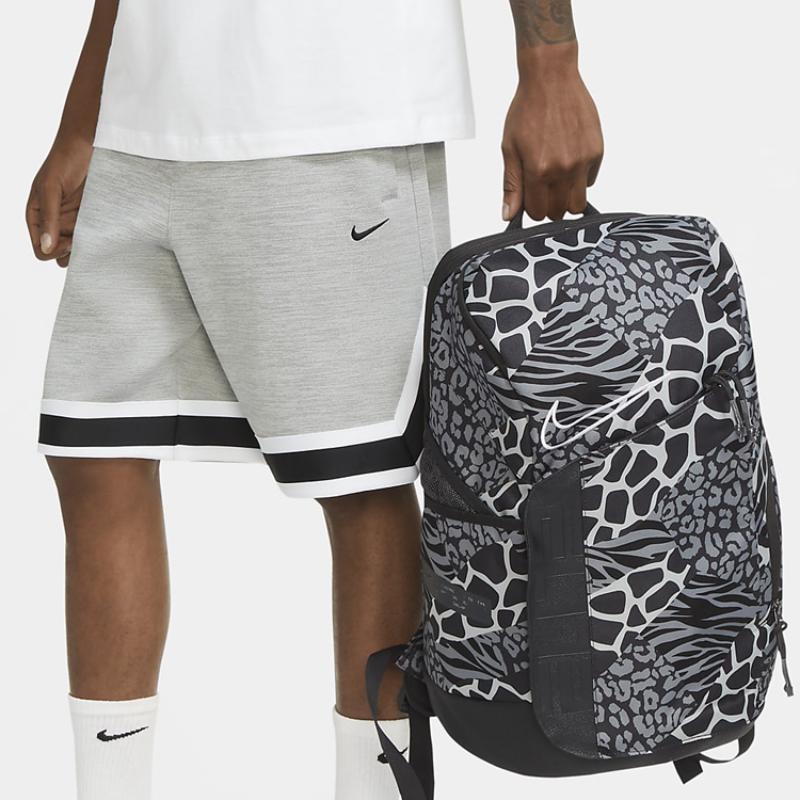 Nike Fabric Backpack Regular Unisex Gray Casual CU8342-070