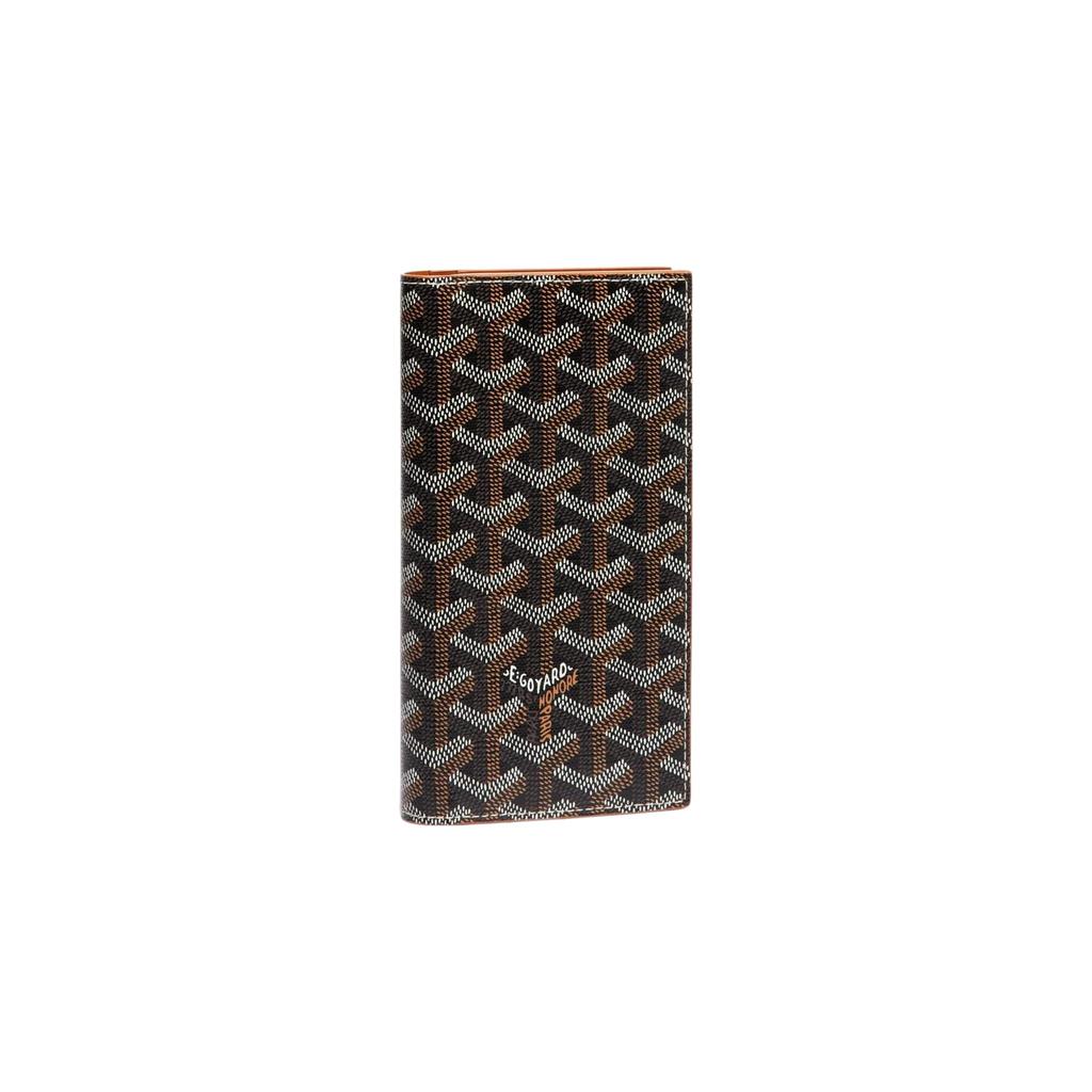 GOYARD SAINT ROCH Canvas With Leather Dog's Teeth Wallet Unisex Brown STROC2PMLTY-01CL03P