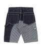 KOJIMA GENES Pants Quarter Combo Shorts Made in Japan Okayama Denim Indigo and Hickory 32 RNB-1429