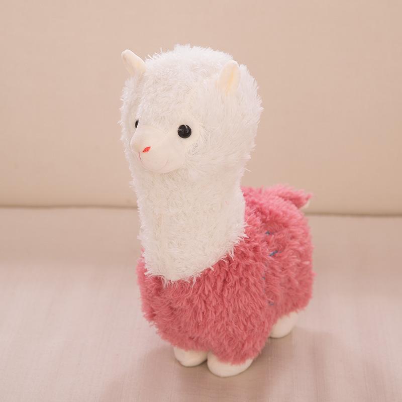 Adorable Alpaca Plush Toy - Cute Cartoon Sheep Doll & Sleep Pillow for Kids