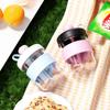 Leak-Proof Ice Coffee Cup Non-slip Cup Sleeve Straw Cup Portable Glass Water Bottle  Office