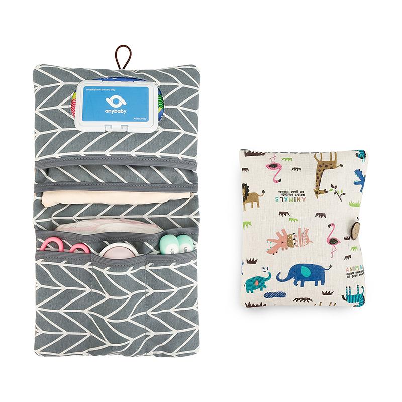 

Сумка для хранения детских подгузников с рисунком из мультфильмов, переносная сумка для подгузников из бумажных полотенец, вместительная, многофункциональное хранилище для детских товаров