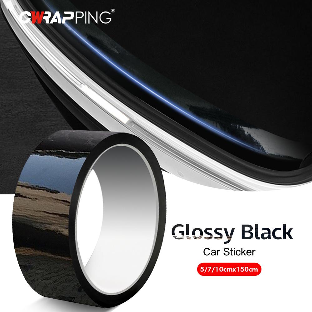 Matte Vinyl Wrap Car Film Multiple materials Matte Gloss Black Anti Scratch  DIY Sticke Paste Protector Strip Auto Accessories