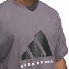 Adidas Basketball Logo Letter Crew Neck Short Sleeve T-Shirt Unisex T-Shirts Gray JC7834