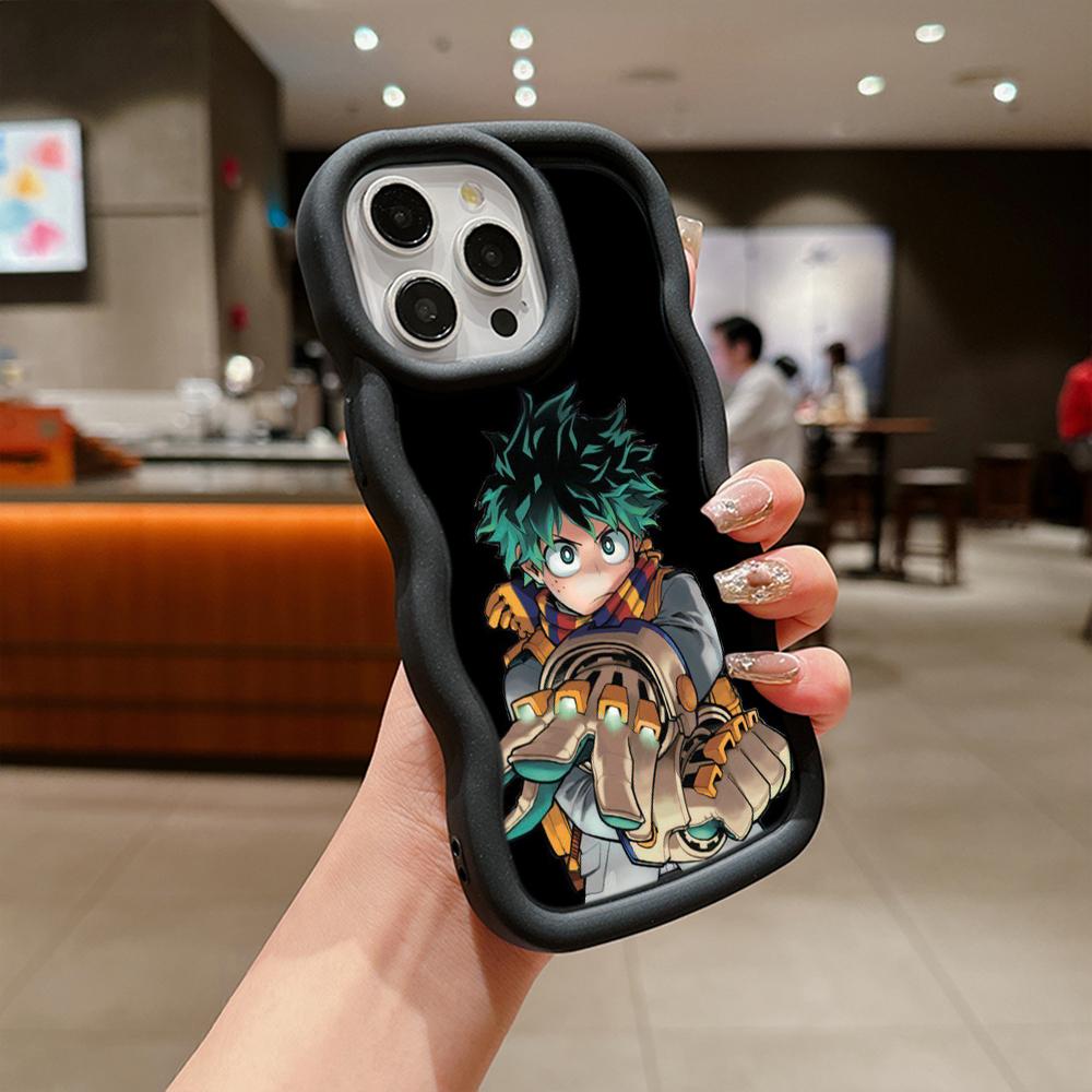 Macaron Soft TPU Phone Case for Xiaomi Poco X3 X5 X6 M6 Redmi 12C 13C Redmi Note 9 10 11 12 13 Pro 10s 11s 12s Cover Ae54 Anime My Hero Academia Art