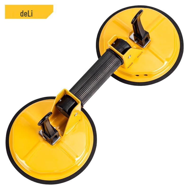 Deli 150kg Two-Claw Glass Suction Lifter