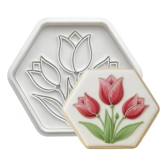 

Формочки для печенья Цветок Подсолнух Роза Тюльпан Формы для выпечки печенья Помадка Выпечка Печенье Глина DIY Формы Подарки на День Матери День Святого Валентина B