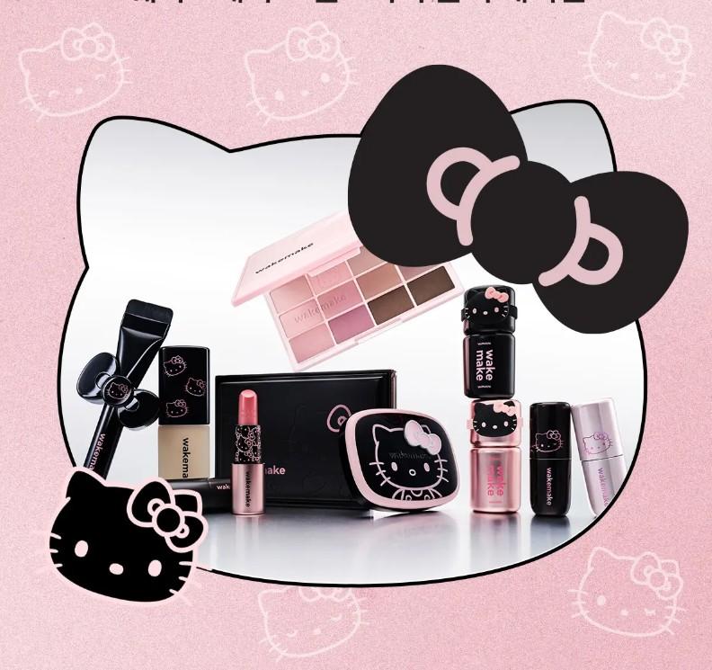 [HELLO KITTY][Limited] WAKEMAKE Soft Blurring Eye Palette (4 Options)