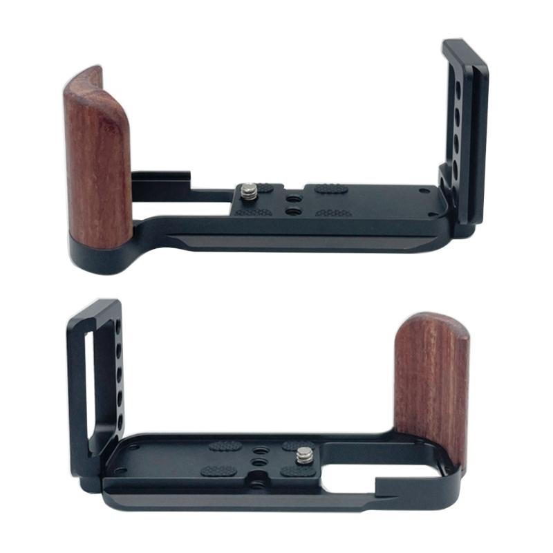 For  X-T30 X-T20 X-T10 Camera Quick Release QR L Plate, Anti Slip Metal Holder Hand Grip, Aluminum Aloy