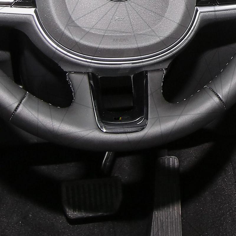 3D Auto Metall VRS Abzeichen Auto Lenkrad Emblem Aufkleber LOGO Dekor Für Skoda Elroq Enyaq Superb Octavia Karoq Kamiq Fabia Yeti