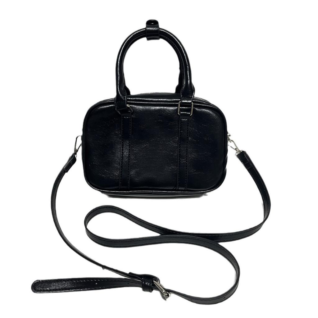 Umhängetasche Nischendesign Einzelschulter Boston Bag Damen Retro Premium Handtasche Leichter Luxus