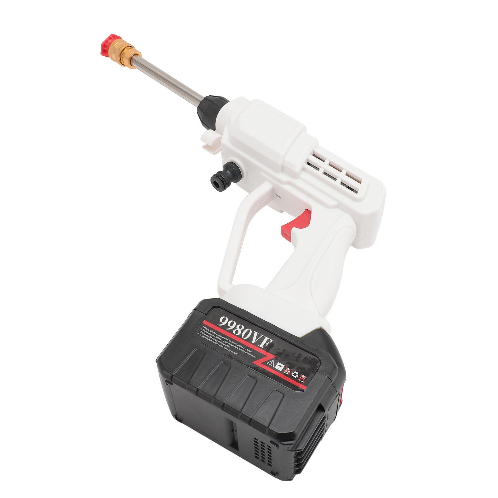 

Беспроводной пистолет для мойки высокого давления 30 бар, портативный очиститель высокого давления на аккумуляторе для автомобиля US Plug