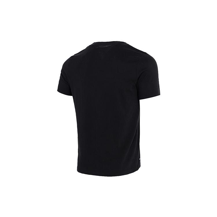 Nike T Shirts Men's Black Crew Neck Moderate Straight Fit CZ9725-010