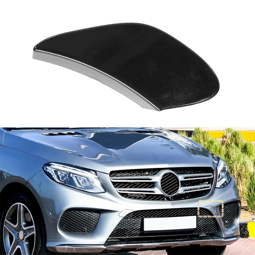 

Front Left Bumper Tow Hook Hole Eye Cover Cap For Benz GLE W166 X166 AMG Line 2016-19
