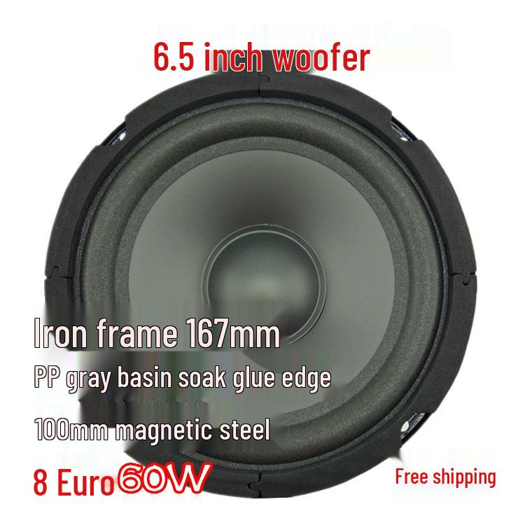 Variety of Mid-Range & Bass Speakers with Positive/Reverse Edge - Sizes: 4.5", 5.5", 6.5", 8", 10