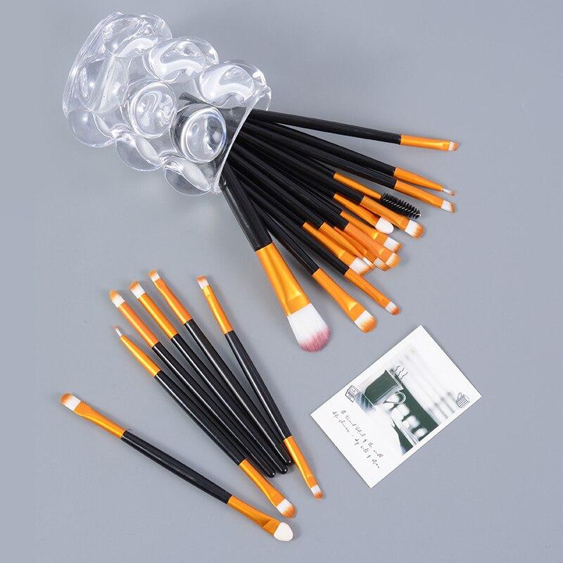 20-teiliges Make-up-Pinsel-Set, Lidschatten, Lipgloss, Puder, Rouge, Concealer, weiche Kunstfaser, Haar, Beauty-Tool, Kosmetik-Set