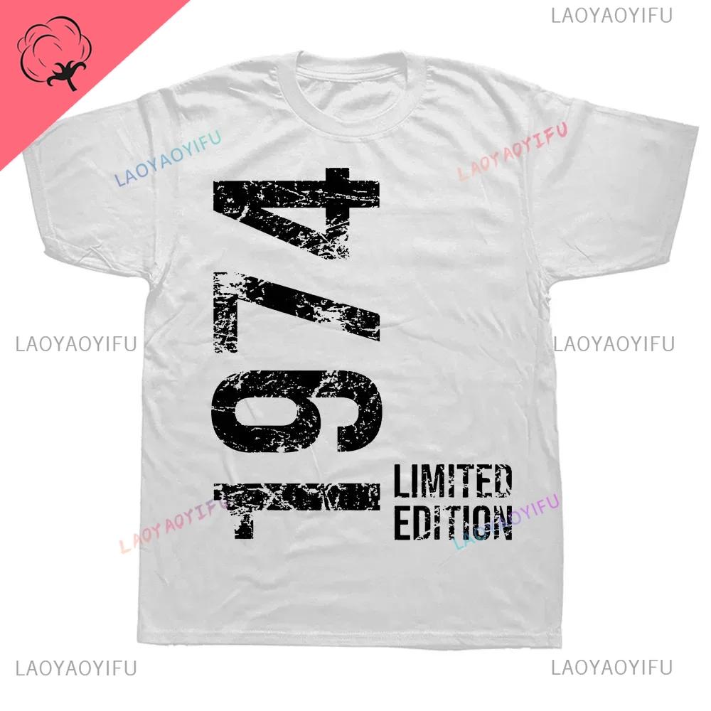 Born in Vintage 1974 Limited Edition Cassette T Shirt  51th Birthday Gifts  Years Old Vintage 1974 High Quality TShirt Tops