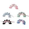 Versatile Acrylic Hair Claw Ballet Style Ribbon Tie Bowknot Acetate Claw Clips Stylish Headwear Hair Accessory for Women
