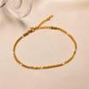 Gypsophila Anklet Female Summer Sparkling Anklet Shiny Anklet Korean Style Fashion Simple Foot Chain For Women Jewelry Gift