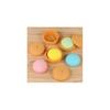 4 BUCĂȚI Biluțe Colorate de Aluat Squishy pentru Stres Jucărie Senzorială Fidget, Mingi de Aluat Stors Jucărie de Mână pentru Ameliorarea Stresului, Bun Anti-Anxietate cu Aburitor de Alimente Elastic