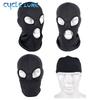 3-gaats Volledig Gezichtsmuts Unisex Elastische Ademende Maskerkap Sneldrogende Balaclava MTB Fietsen Hoofddoek Buiten Sport Gezichtsbeschermer