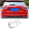 For Jeep Compass 2017 2018      Chrome Car Rear Tail Light Lamp Cover Trim Taillight Frame Trims Accessories