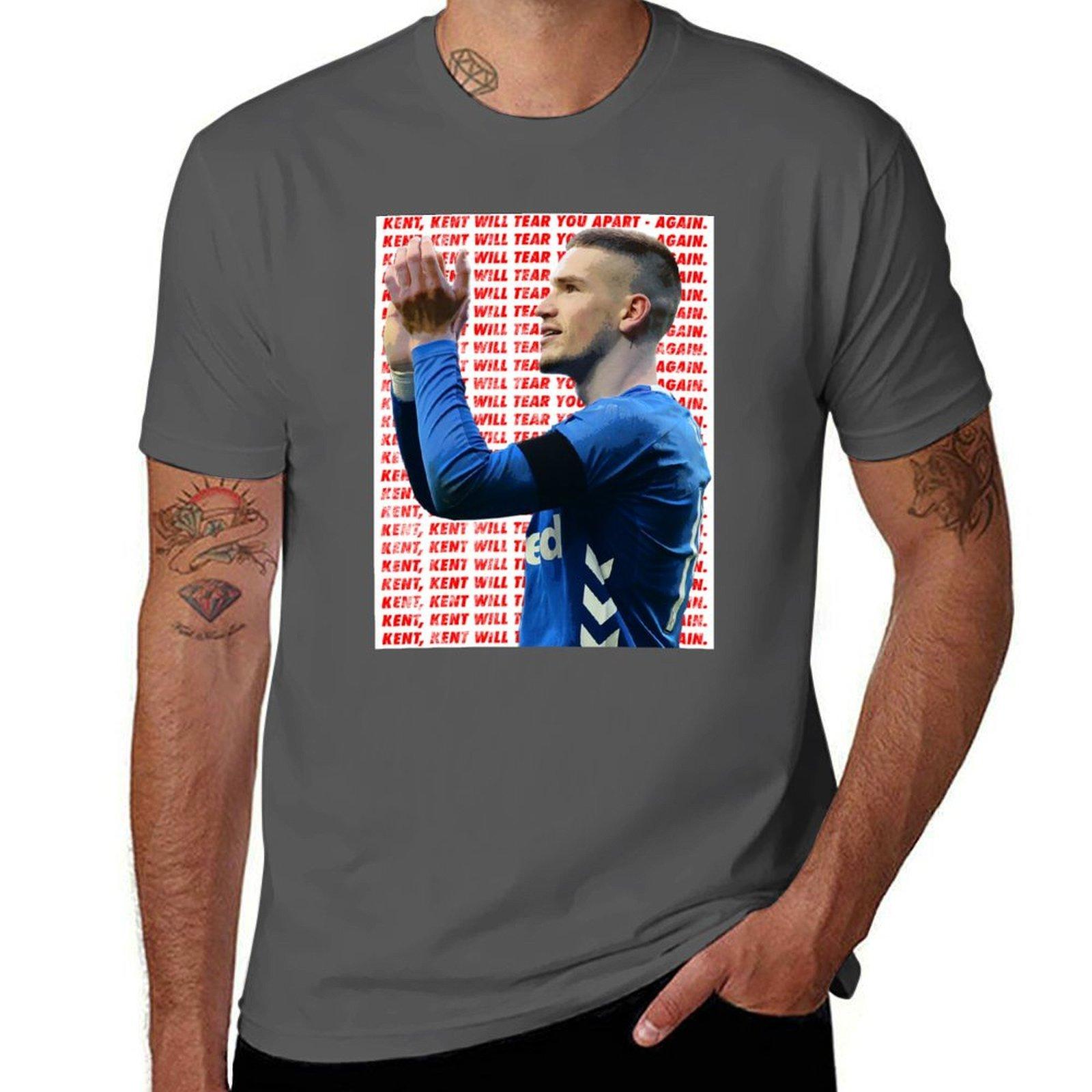 

Glasgow Rangers Ryan Kent Kent Will Tear You Apart TShirt Big and Tall Solid Color TShirt 4XL