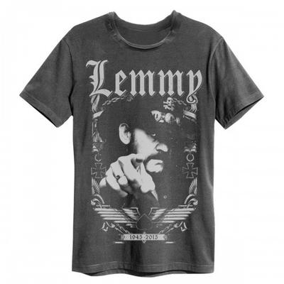 Amplified Unisex Yetişkin 1945 Lemmy Tişört