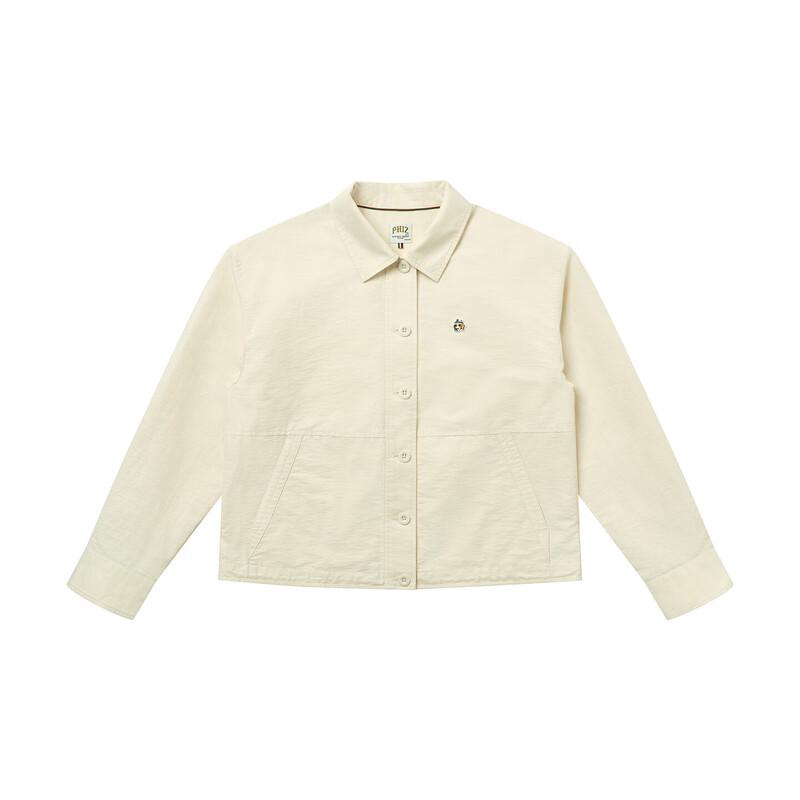 HAZZYS Women's PHIZ Series Loose Short Oxford Shirt