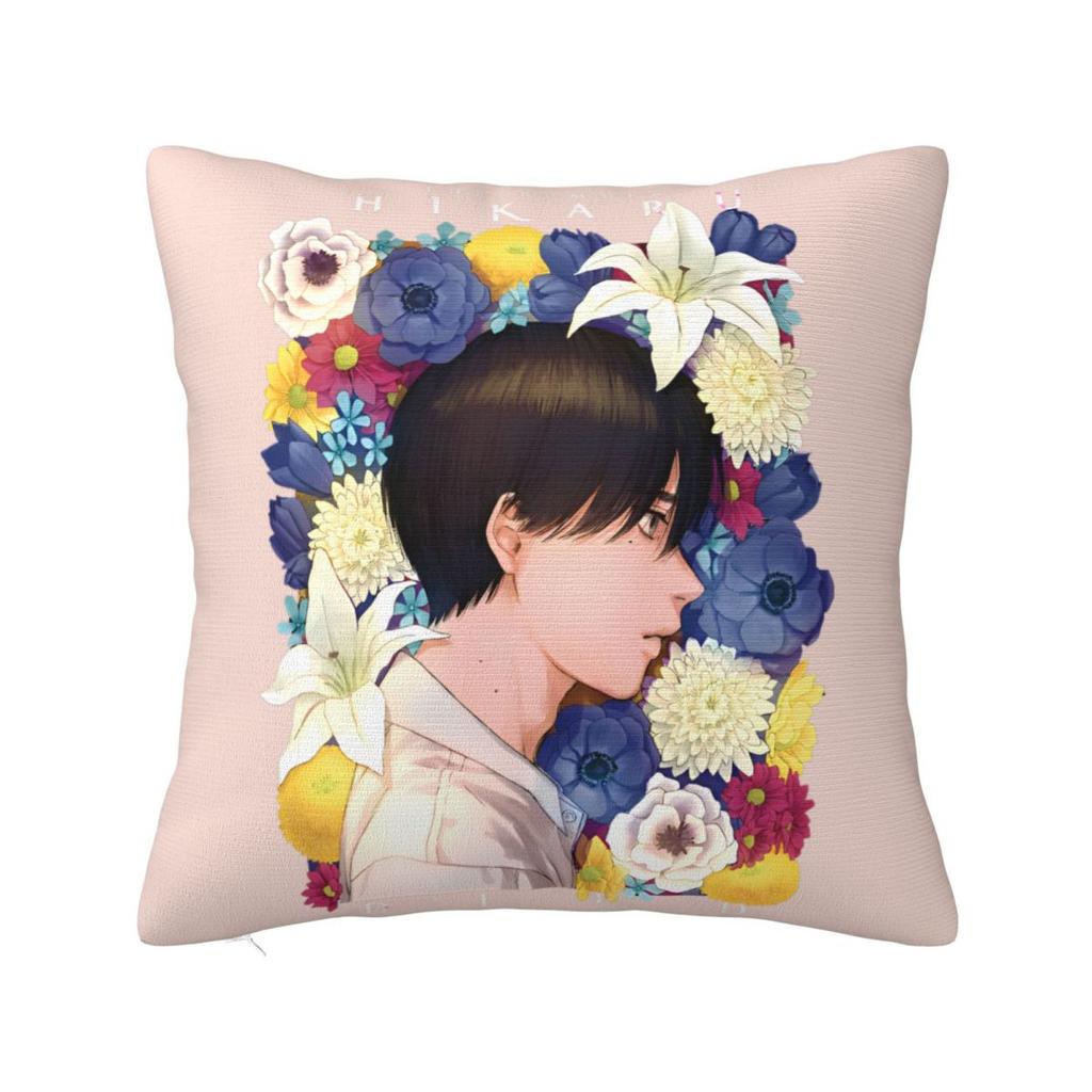 Manga The Summer Hikaru Died Pillowcase Polyester Cushion Cover Decoration Anime Pillow Case Cover Seat Wholesale cm