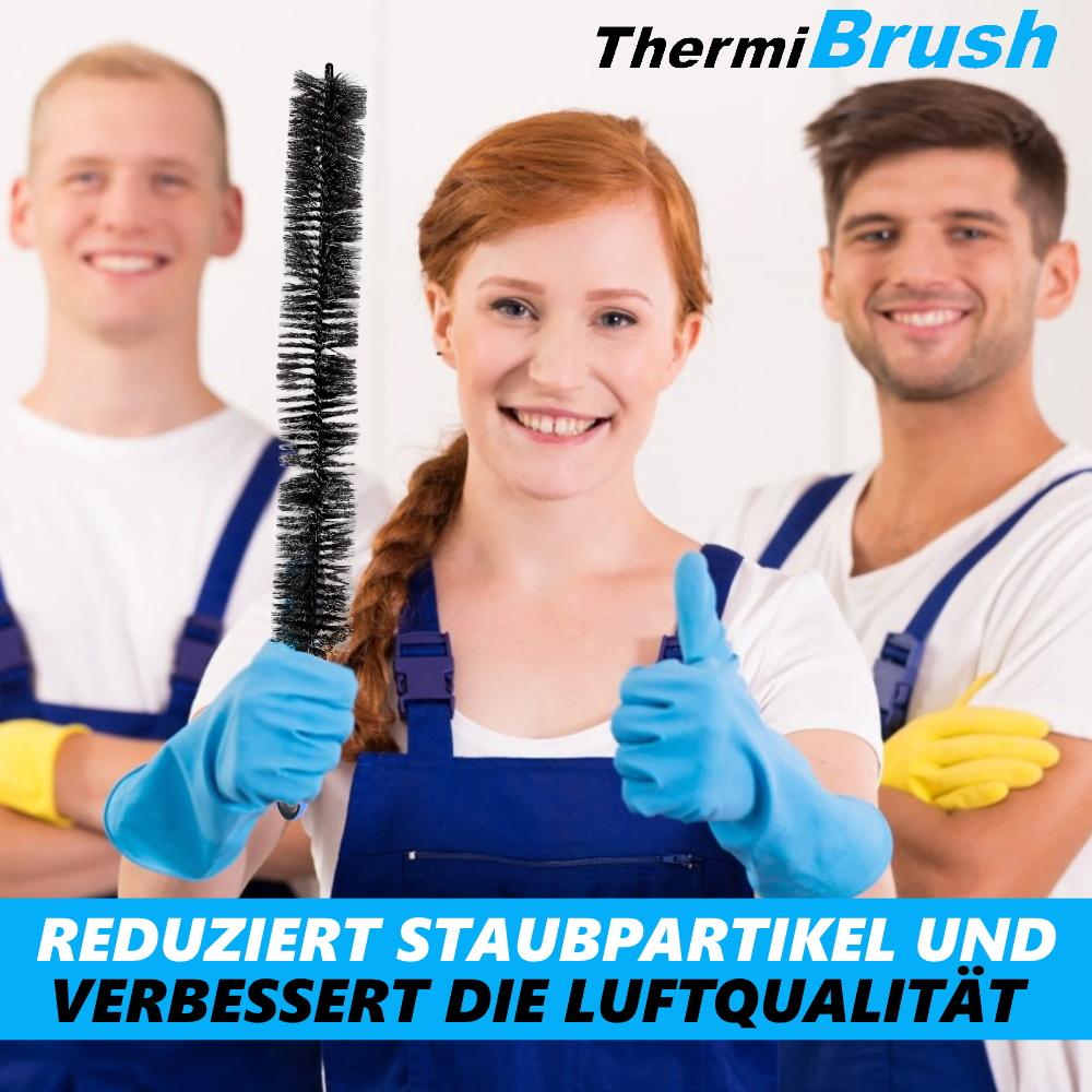 ThermiBrush Heizkörperbürste Heizungsbürste Heizungsreiniger Rohrbürste Wedel