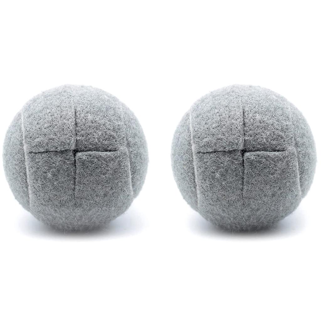 2 PCS Precut Walker Tennis Ball For Furniture Legs And Floor Protection, Heavy Duty Long Lasting Felt Pad Covering