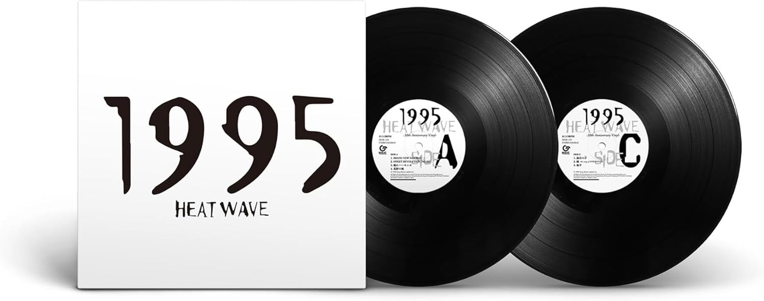 

LP Record HEATWAVE - 1995 -30th Anniversary Vinyl- MHJL434 GREAT TRACKS 2025 Japan Japanese Pop/Rock