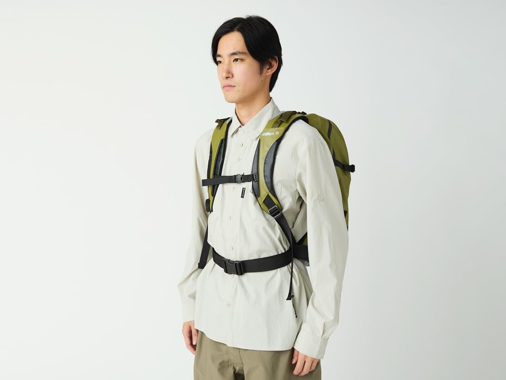 Snow Peak SP FF Joint System Waterproof Daypack Waterproof Dry Backpack for Men and Gray One SPF-AC-25AU901 Women,