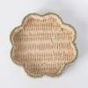 Handcrafted Paper Rope Storage Basket Large And Small Sizes Available Woven Texture Design For Kitchen Fruit Snacks Organization