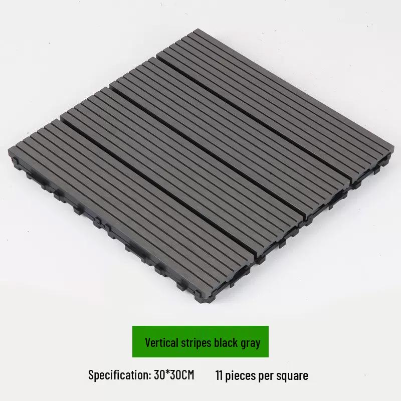 Pavimentazione WPC Impermeabile Anticorrosione per Rinnovamento di Terrazzi Esterni, Balconi, Giardini e Cortili.