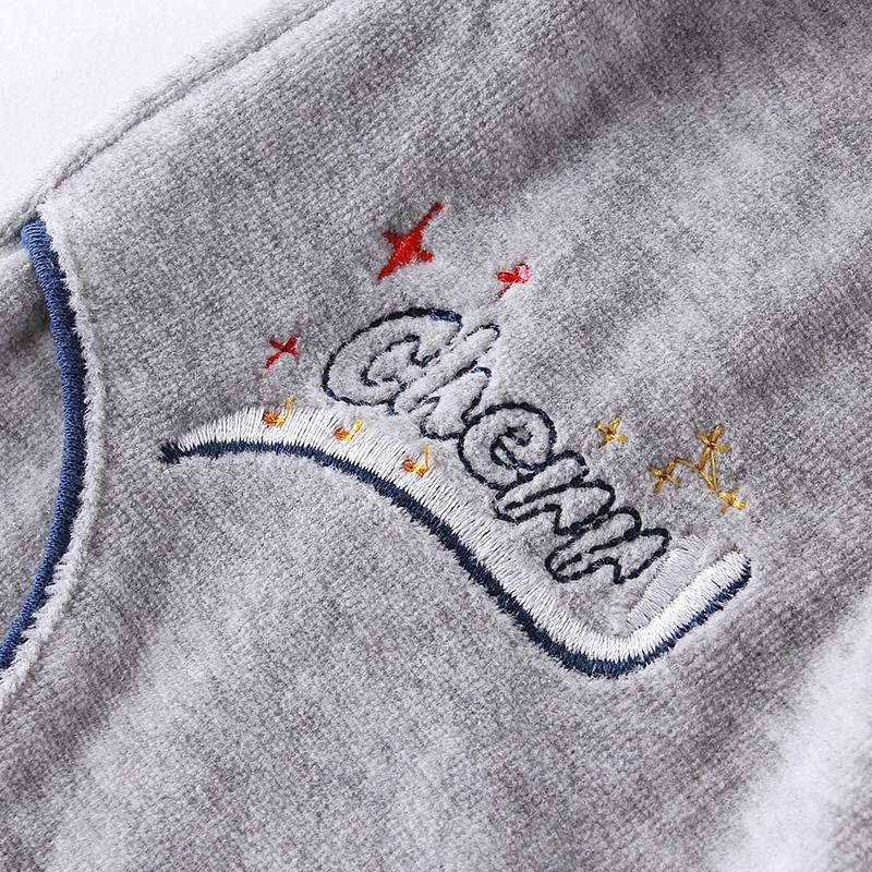 Kid Girlss Boys Infant Clothing Velour Winter Spring Long Sleeve Trousers Set With Hat Zipper Kidswear Aapparel