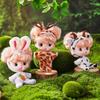 Adorable 8cm Mini Doll Cute Toy Figure Bjd Collectible Baby Figurine Gift Set