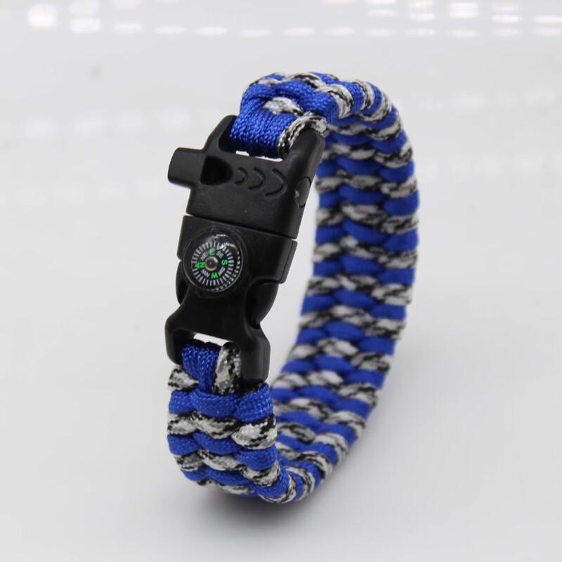 Multi-functional Outdoor Survival Paracord Bracelet
