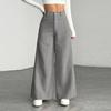 Women's New Wide Leg Pants, Loose Fit Straight Leg Casual Trousers, European Comfortable Everyday Wear