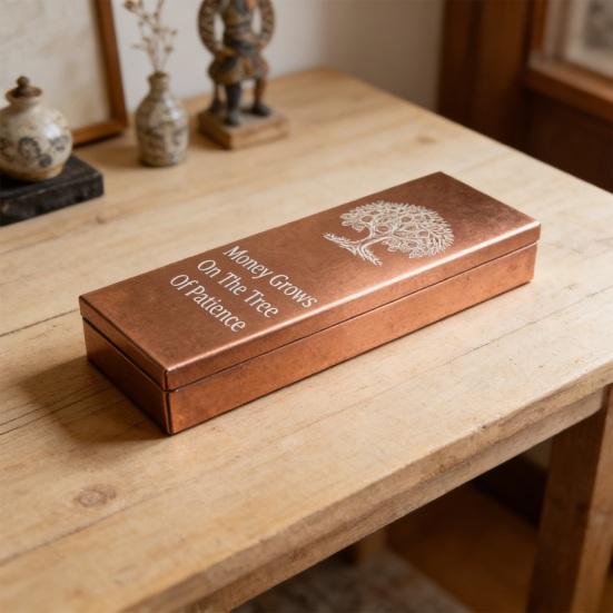Tijă de Cupru 1 KG 99.9% Bloc Metalic Solid de Cupru pentru Expoziție Cupru Fin Pur pentru Economisire Cadou Colecționabil Decor de Birou