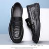 Leather Shoes Men's Shoes Casual Breathable Business British Men's Pedals Soft-soled Doudou Loafers Dad