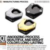 For Honda CBR650R 500R CB 650R 300R 500X 2018-2023 Motorcycle Accessories Kickstand Foot Side Stand Enlarger Extension Pad Plate