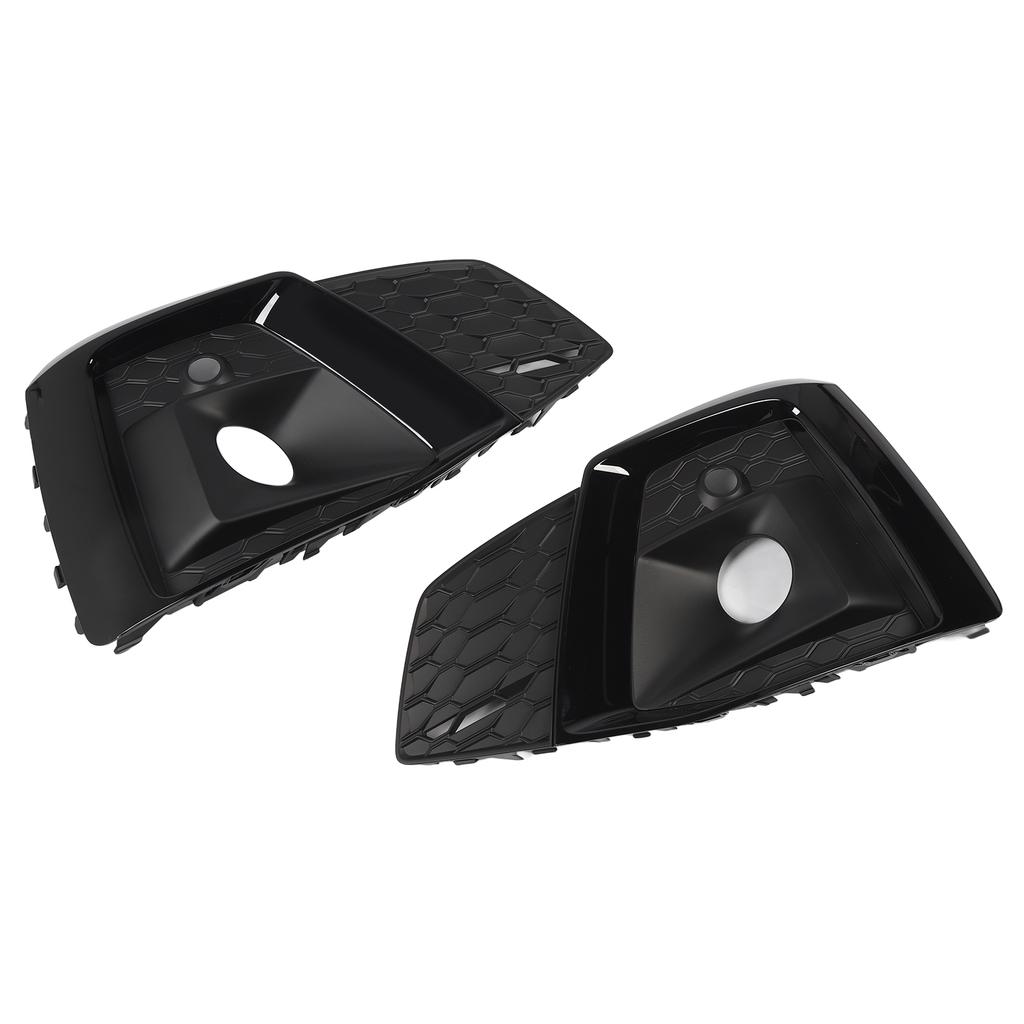 Vorderer unterer Stoßfänger Nebelscheinwerfergitter ABS Glänzend Schwarz Nebelscheinwerfergitter Blende für A5 F5 2021 und neuer